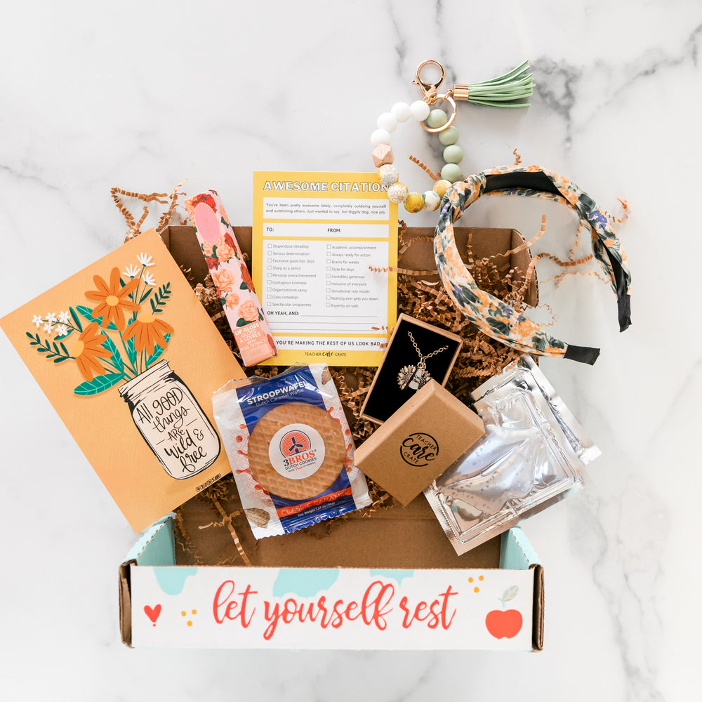 September 2022 Teacher Care Crate Unboxing