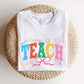 "Crayon Teach" Teacher T-shirt