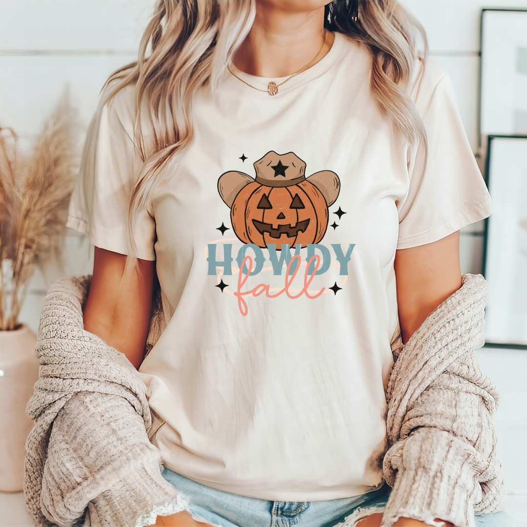 "Howdy Fall" Halloween Teacher T-shirt