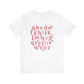 "Alphabet I Heart U" Teacher T-shirt