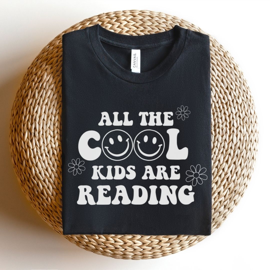 "All the Cool Kids are Reading" Teacher T-Shirt