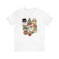 "Christmas Smileys" Teacher T-shirt