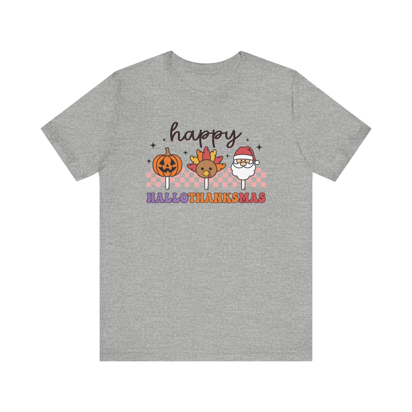 "Happy Hallothanksmas" Teacher T-shirt