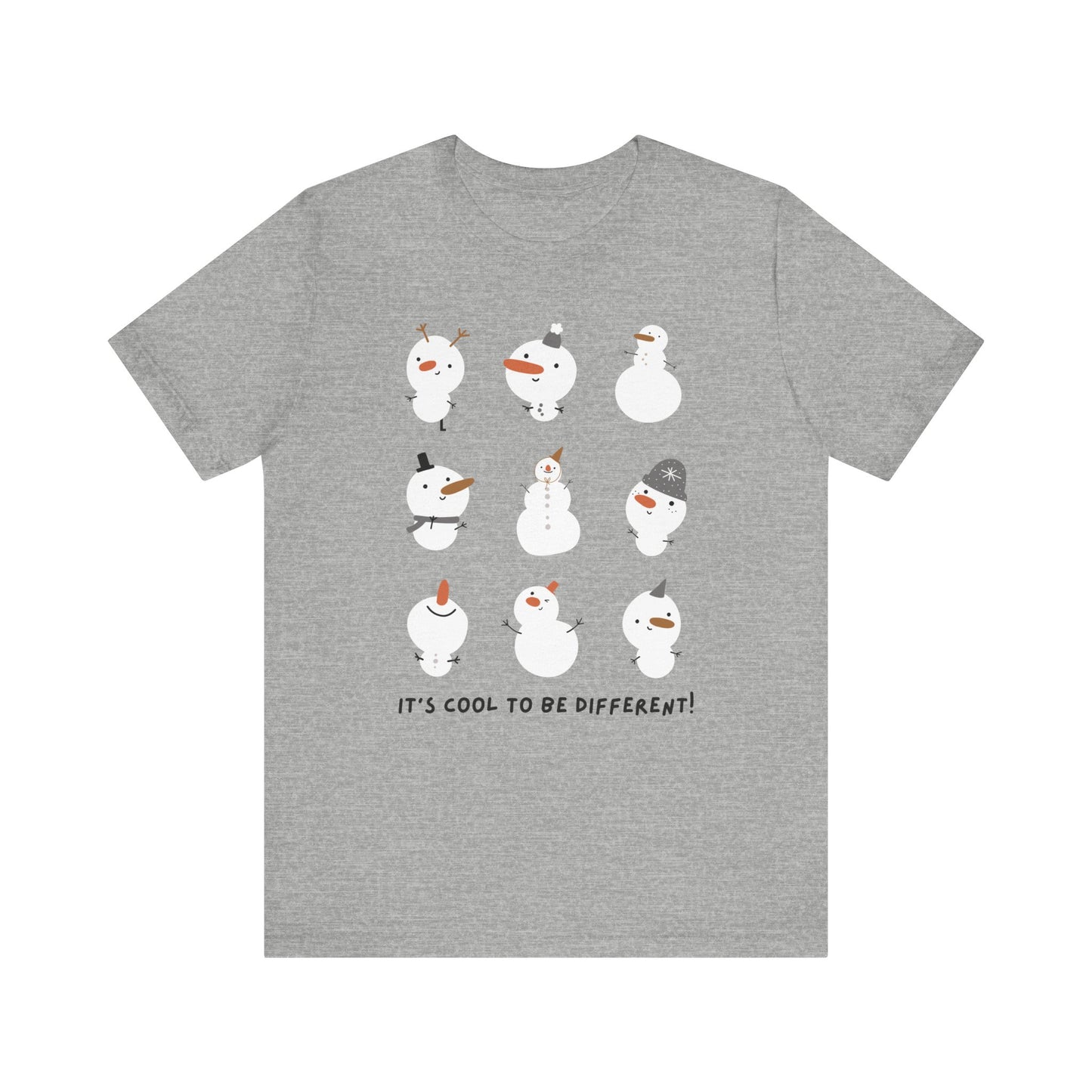 "It's Cool to be Different" Winter Teacher T-shirt