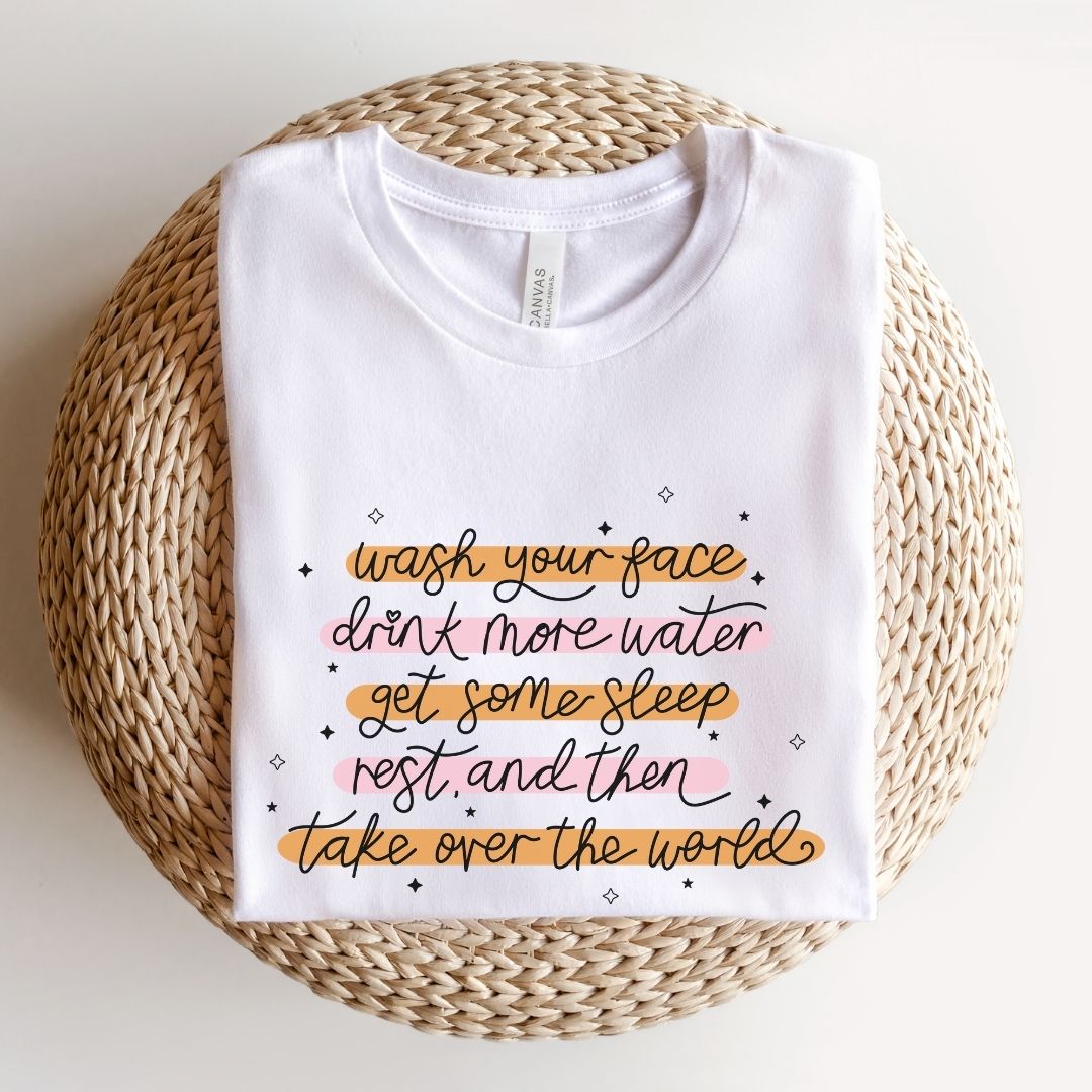 "Take Over the World" Inspirational Teacher T-shirt