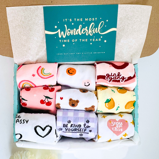 Teacher Sock Gift Box