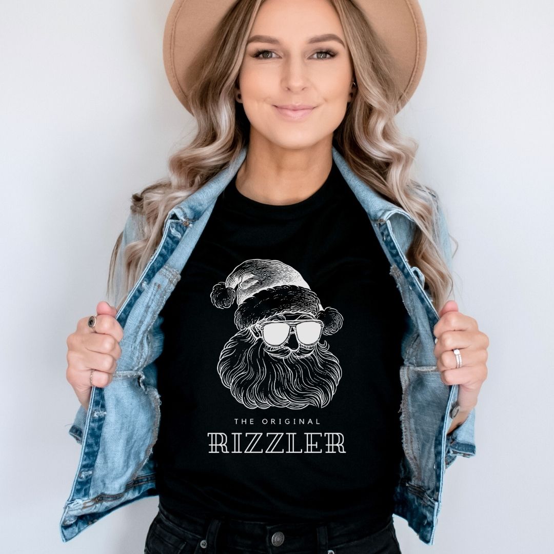 "The Original Rizzler" Santa Teacher T-shirt