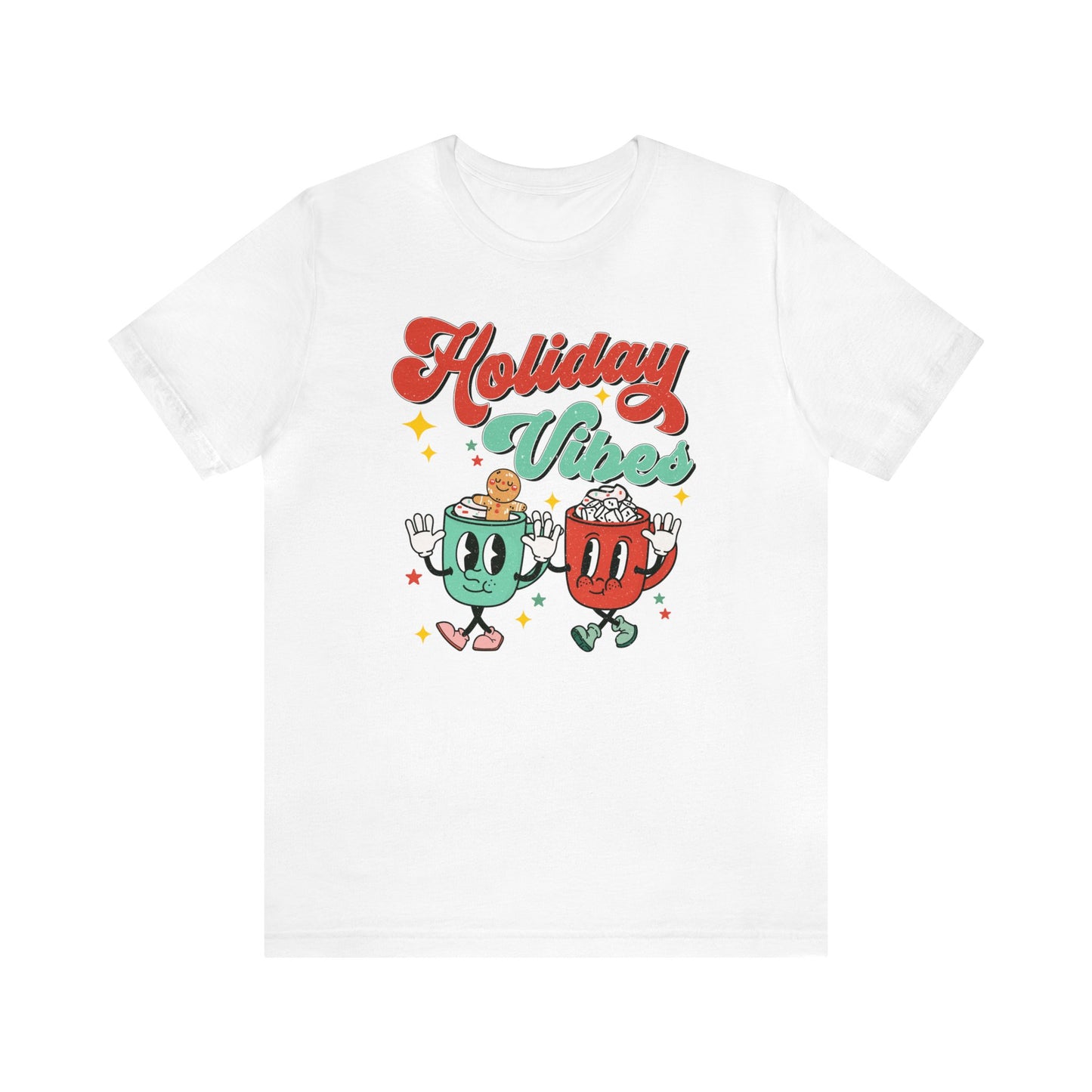 "Holiday Vibes" Coffee Teacher T-shirt