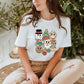 "Christmas Smileys" Teacher T-shirt