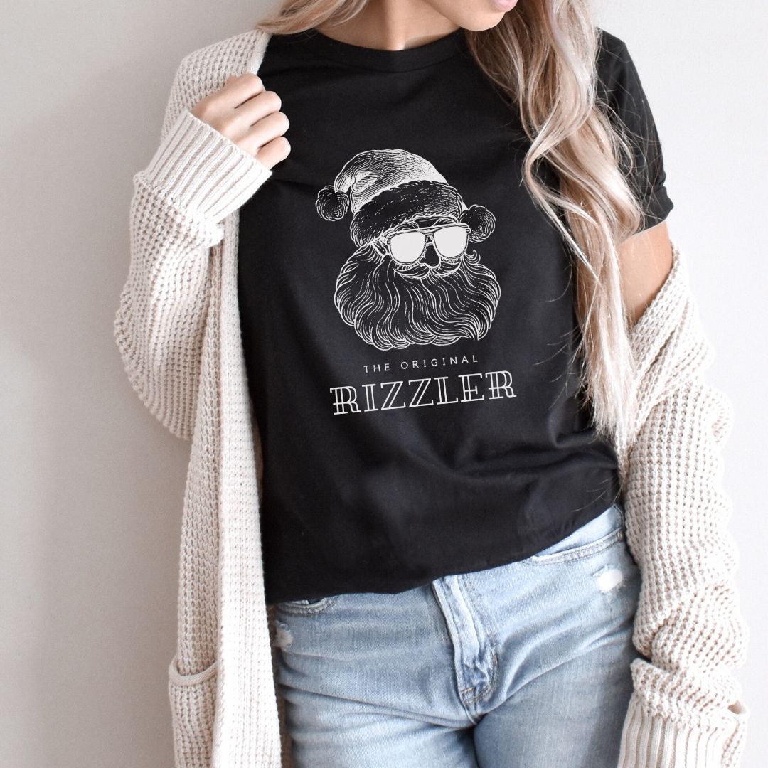 "The Original Rizzler" Santa Teacher T-shirt