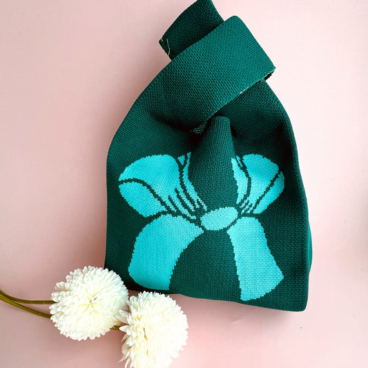 Bow Knit Bag