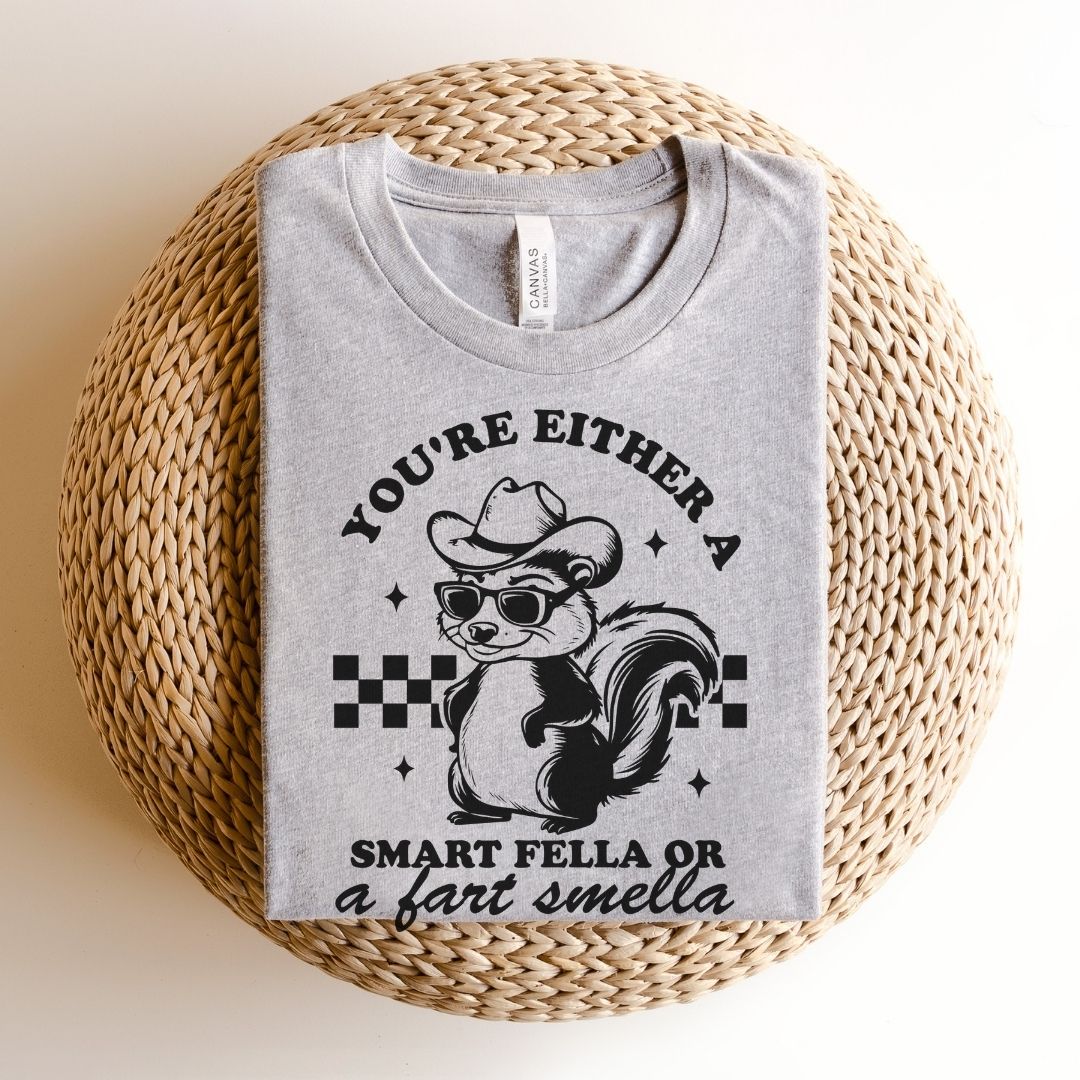 "You're Either a Smart Fella Or a Fart Smella" Teacher T-shirt