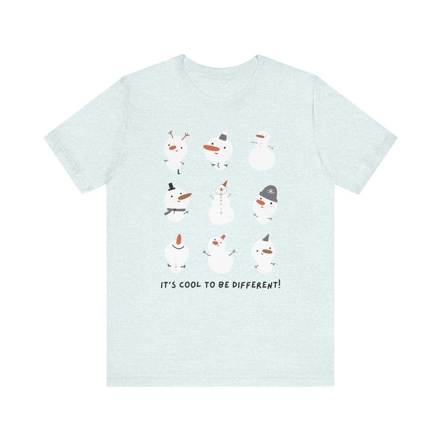 "It's Cool to be Different" Winter Teacher T-shirt