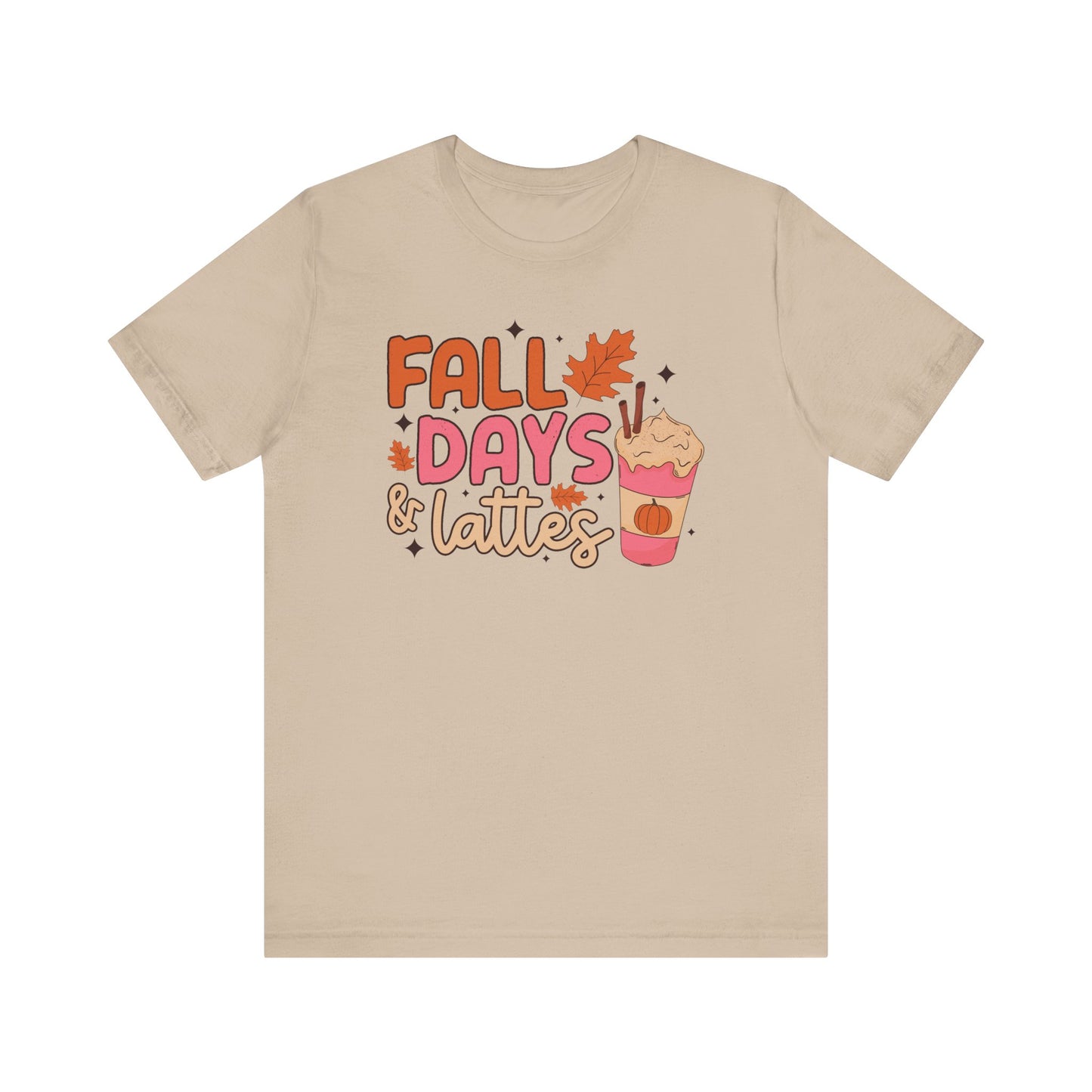 "Fall Days & Lattes" Teacher T-shirt