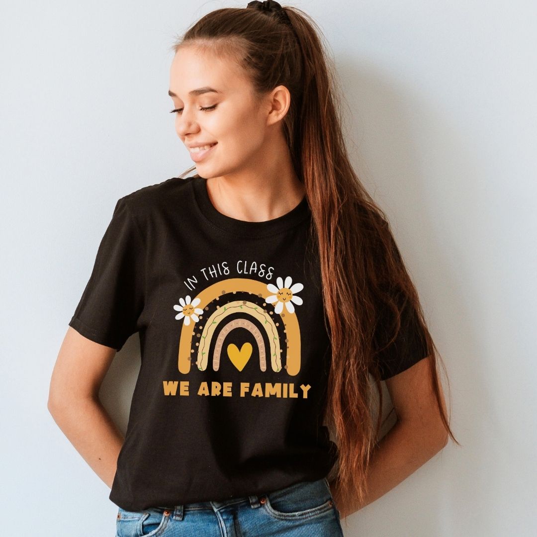 "In This Class We Are Family" Teacher T-shirt