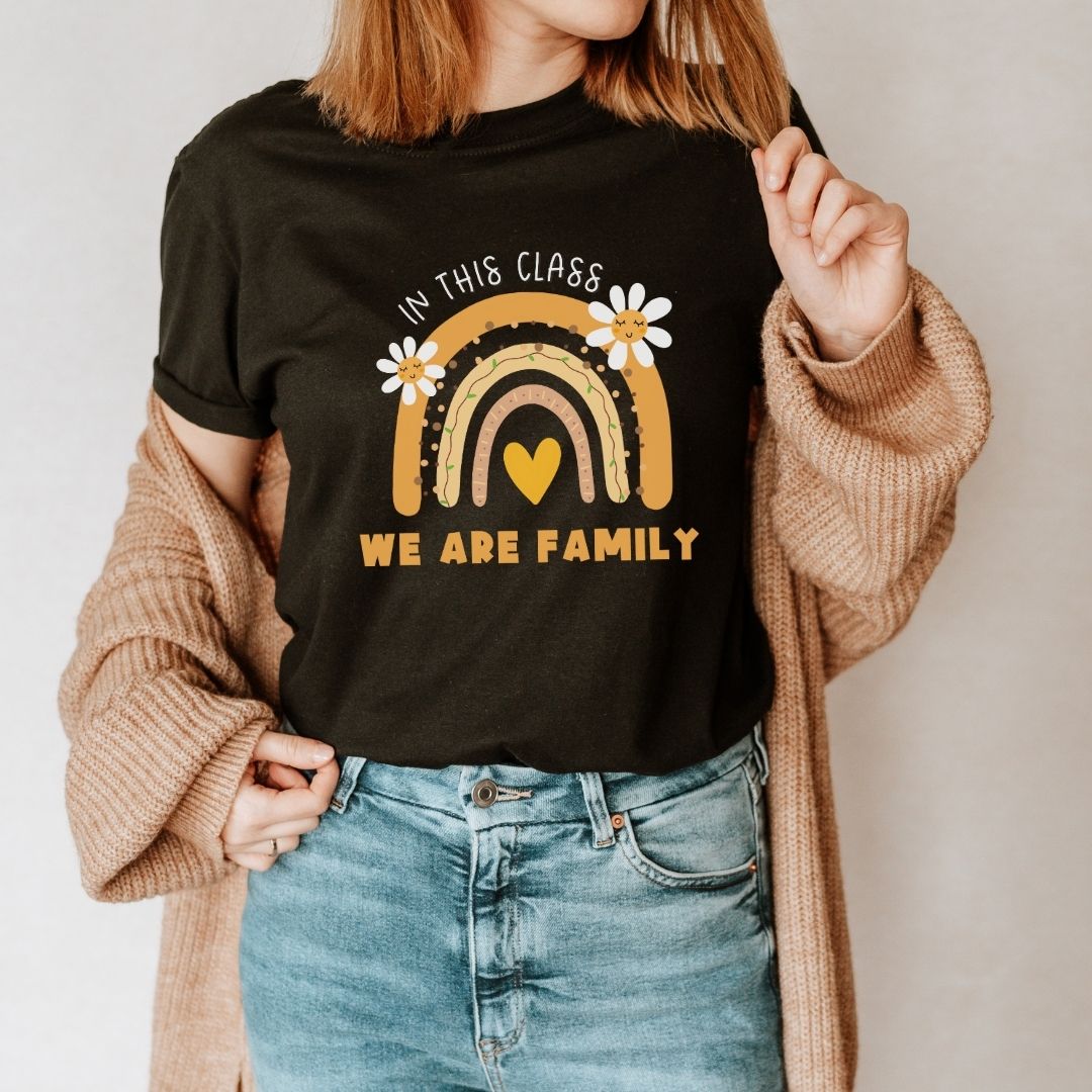 "In This Class We Are Family" Teacher T-shirt