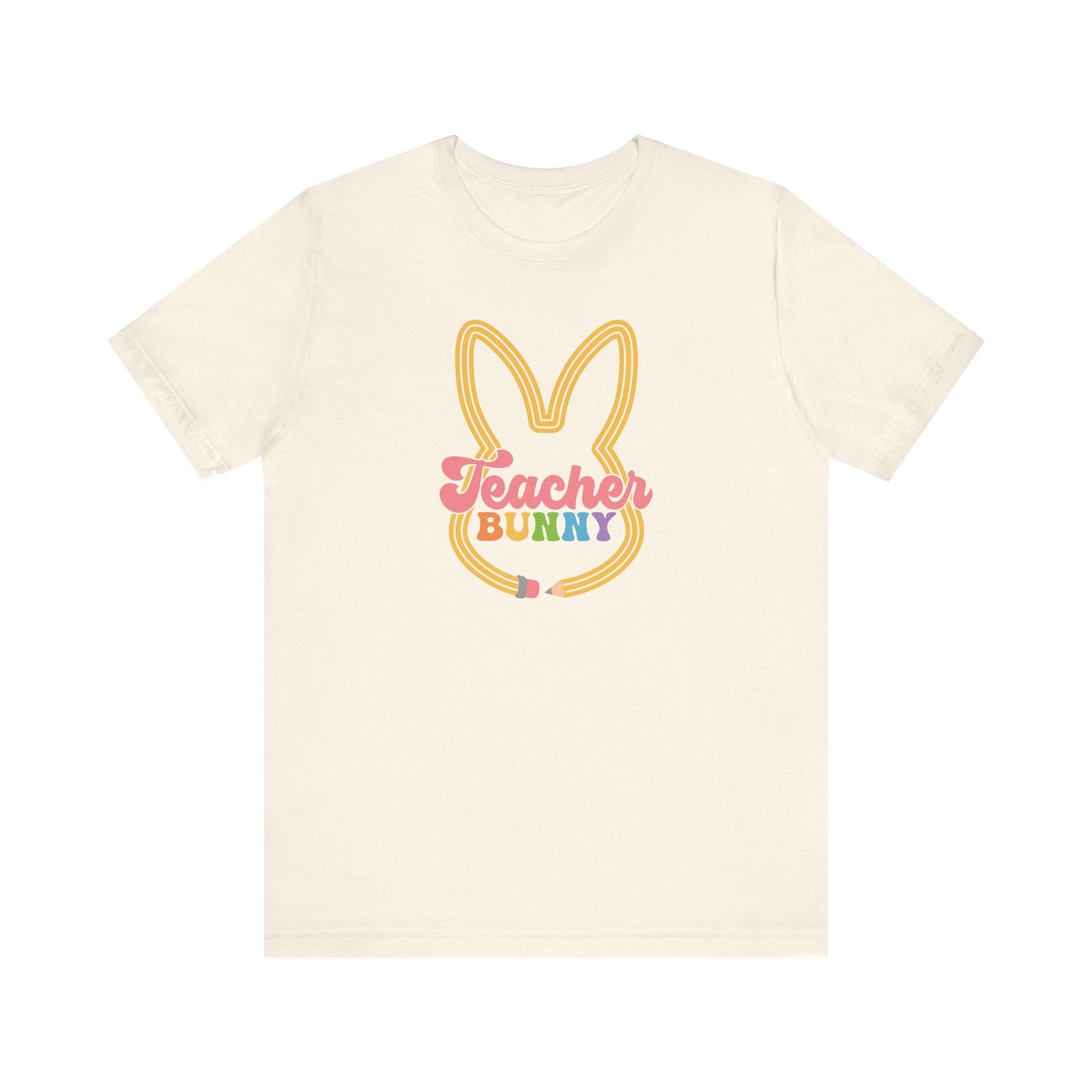 "Teacher Bunny" Easter Teacher T-shirt