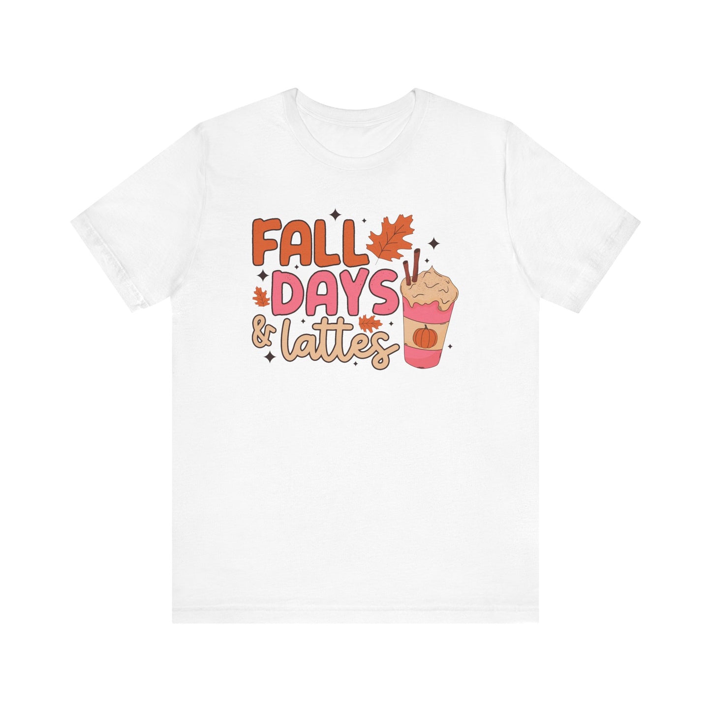 "Fall Days & Lattes" Teacher T-shirt