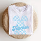 "Checkered Bunny" Easter Teacher T-shirt