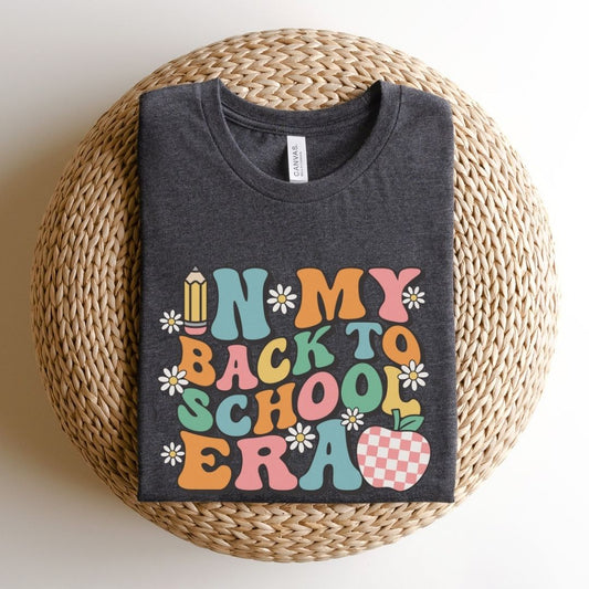 "In my Back to School Era" Teacher T-shirt