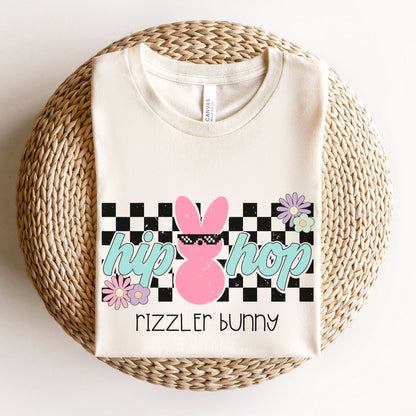 "Hip Hop Rizzler Bunny" Easter Teacher T-shirt