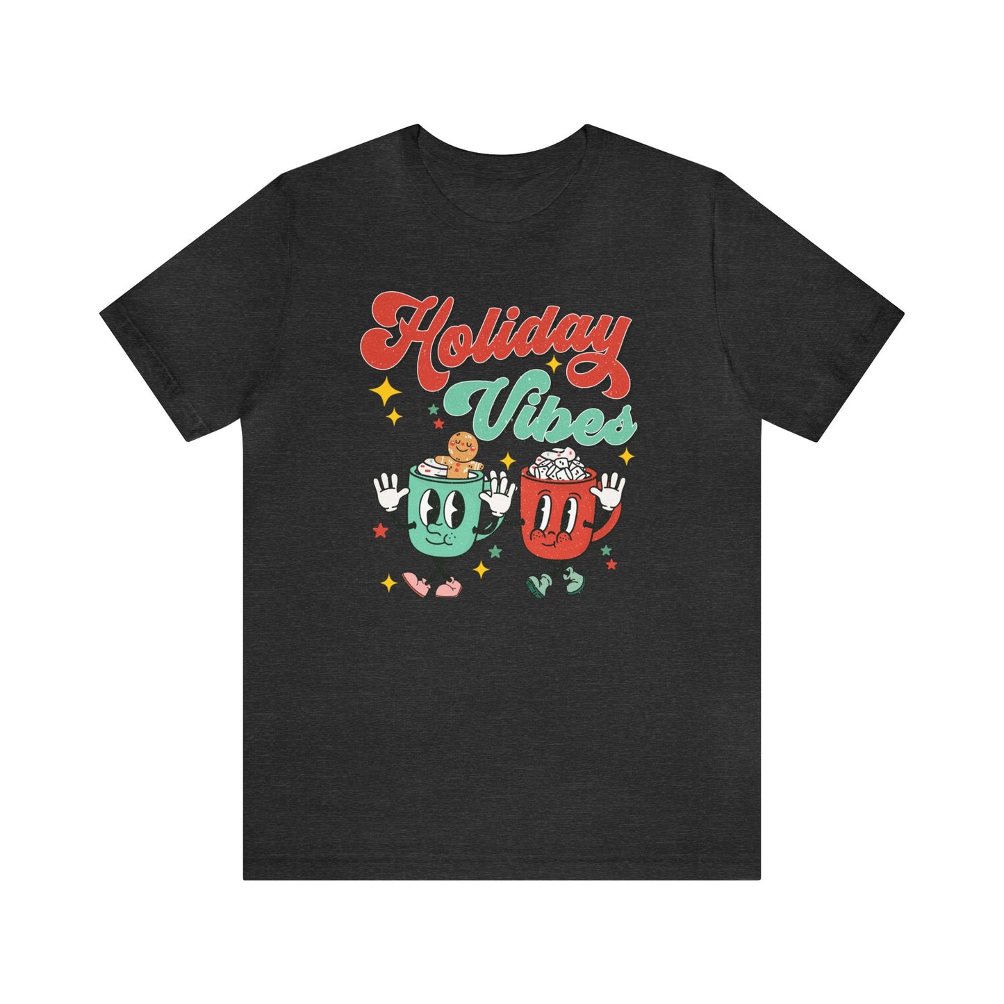 "Holiday Vibes" Coffee Teacher T-shirt