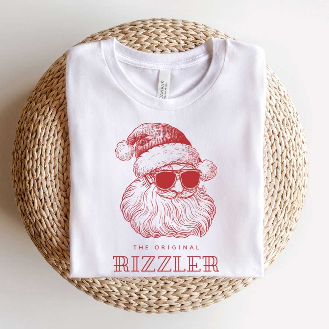 "The Original Rizzler" Santa Teacher T-shirt